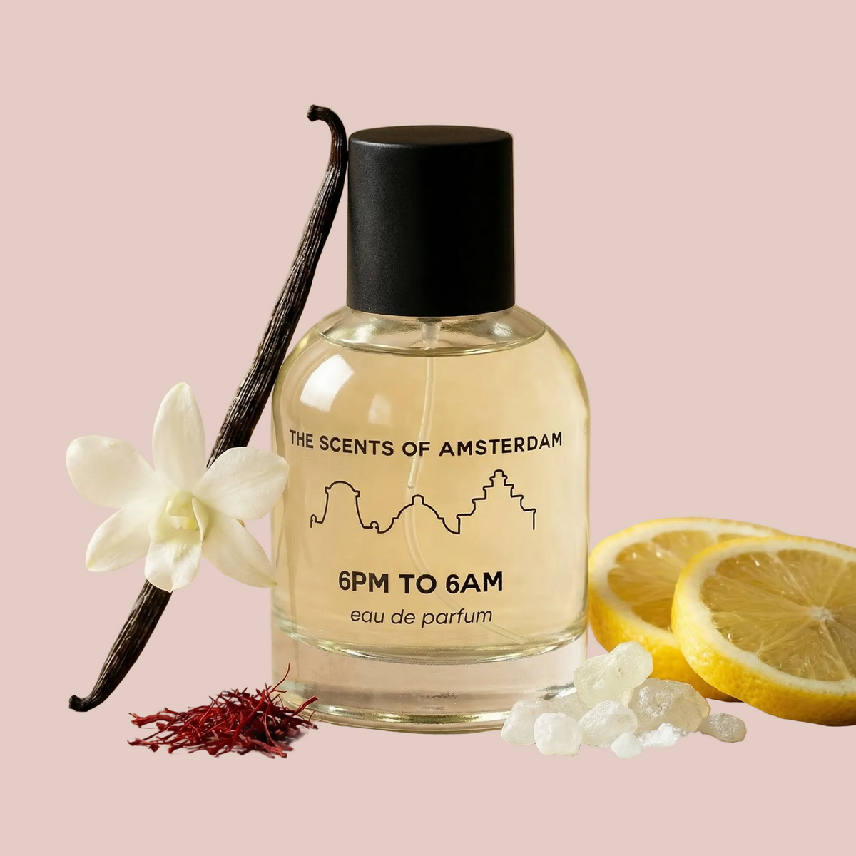 6 PM to 6AM eau de parfum bottle — The Scents of Amsterdam