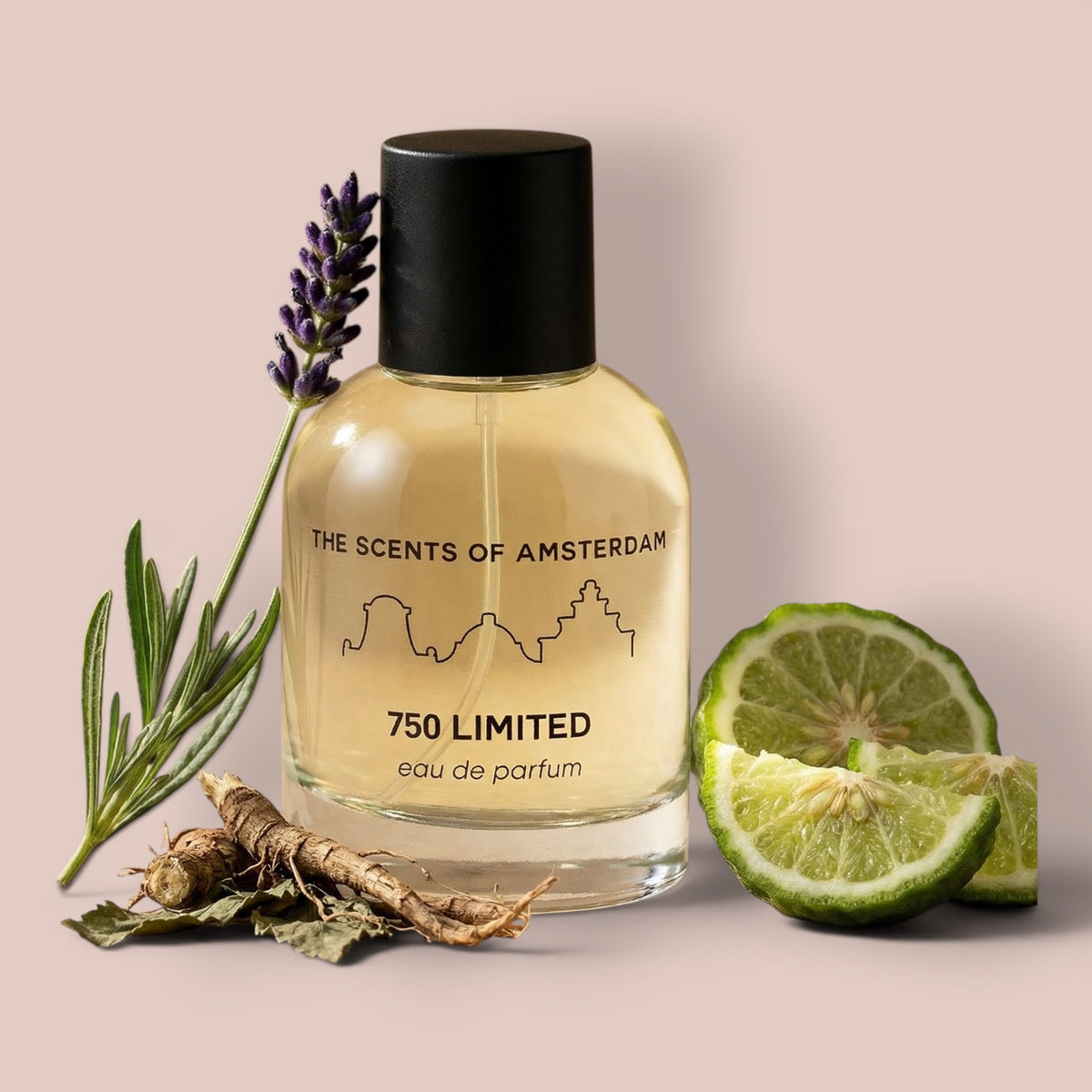 750 Limited eau de parfum bottle — The Scents of Amsterdam